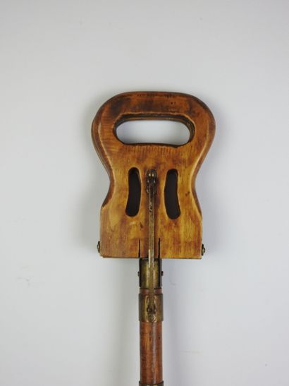 CANNE de Battue. L.91 cm. Usures d'usage