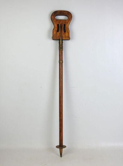CANNE de Battue. L.91 cm. Usures d'usage