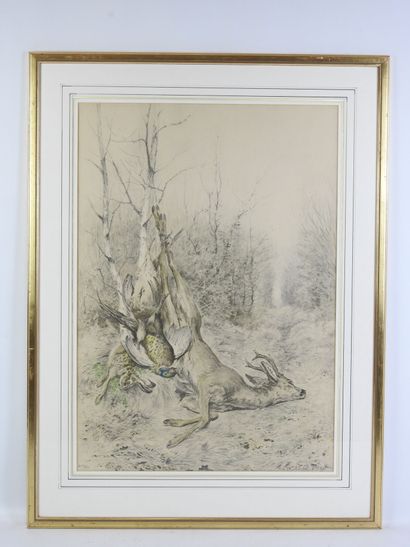 Xavier de PORET (1897-1975) : Nature morte...