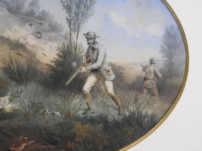François GRENIER (1793-1867), d'après : Chasse...