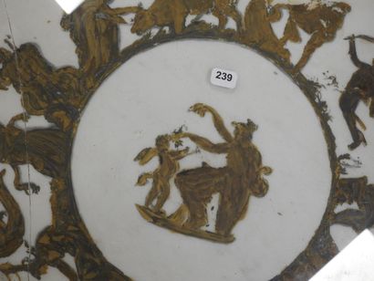 Chased-gilt bronze GUERIDON, the circular...