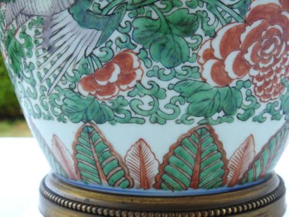 CHINE - Epoque KANGXI (1662-1722) 
Potiche...