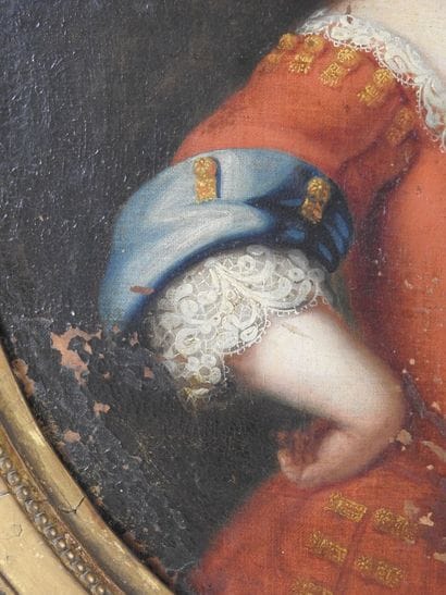 Ecole FRANCAISE vers 1690
Portrait d'enfant...