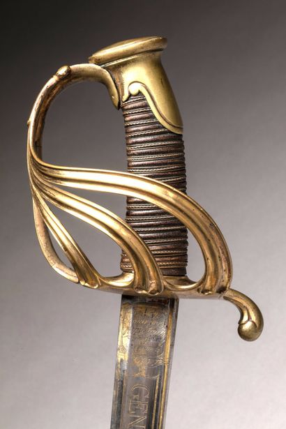 SABRE d'officier de la gendarmerie royale...