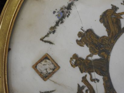 Chased-gilt bronze GUERIDON, the circular...
