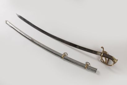 SABRE d'officier de la gendarmerie royale...