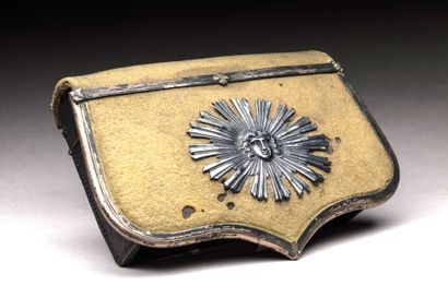 COFFRET DE GIBERNE de Garde-du-corps du Roi...