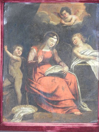 École FLAMANDE vers 1640 d'après Guido RENI...