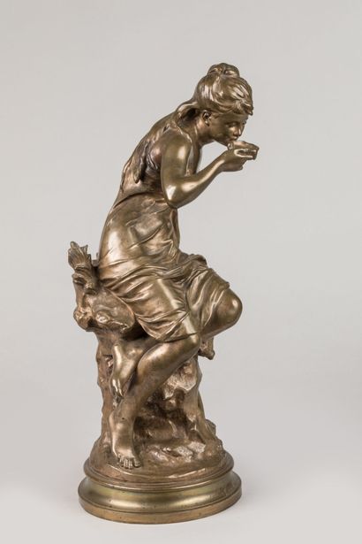 Mathurin MOREAU (1822-1912)
La source ou...