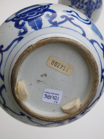 CHINE - Epoque KANGXI (1662 - 1722)
Paire...