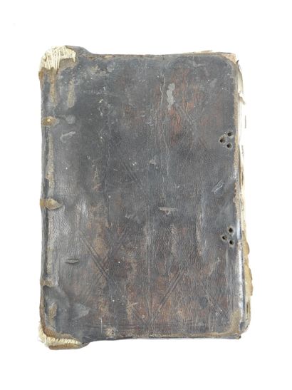 LIVRE MANUSCRIT en calligraphie à l'encre...