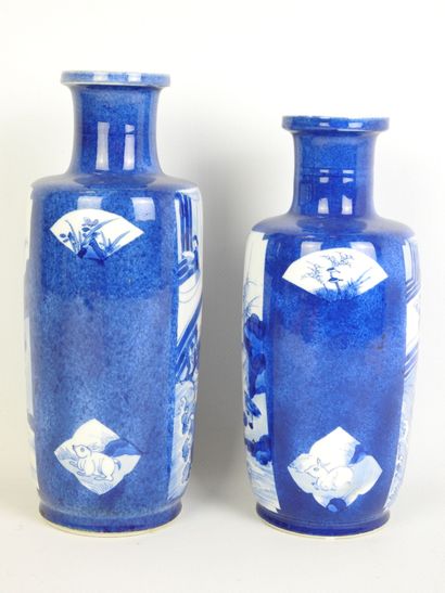 CHINE - Epoque KANGXI (1662 - 1722)
Deux...
