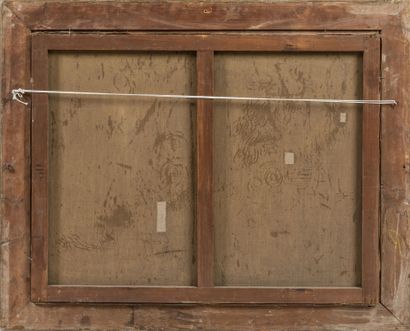 19th century FRENCH SCHOOL: 
L'astiquage...