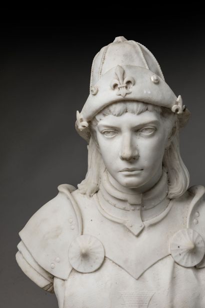 Adolphe MONY (1831-1909) : Buste de Jeanne...