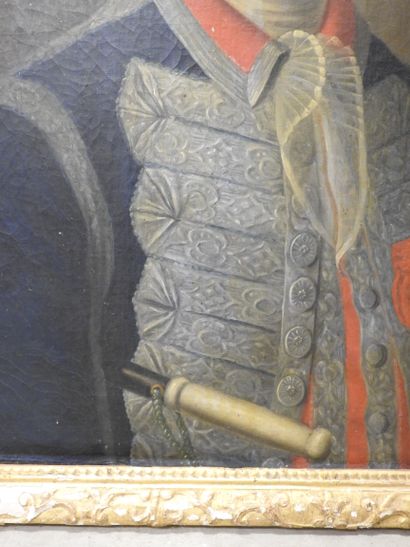 18th century FRENCH SCHOOL.
Portrait of a...