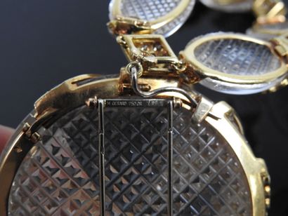M. GERARD: Necklace in yellow gold 750 thousandths...