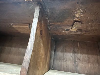 Importante ARMOIRE en bois naturel, bois...