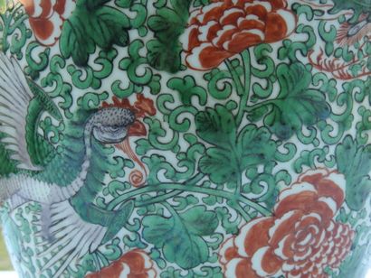 CHINE - Epoque KANGXI (1662-1722) 
Potiche...