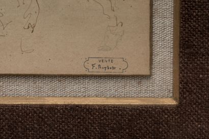 Ferdinand ROYBET (1840-1920)
Un militaire
Plume...