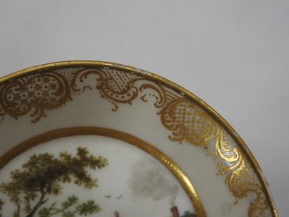 SEVRES : 
Soft-paste porcelain litron beaker...