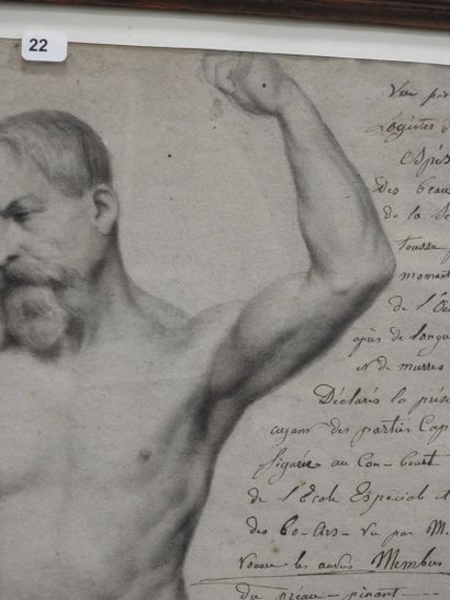 CARICATURE DE NAPOLEON III réalisée à la...