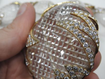 M. GERARD: Necklace in yellow gold 750 thousandths...