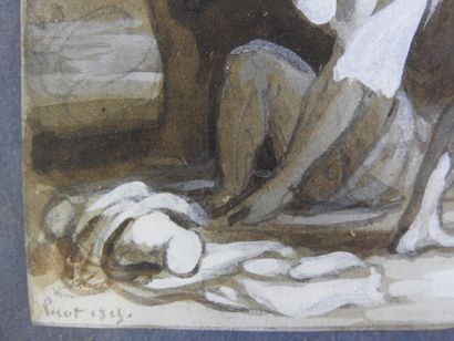 François-Edouard PICOT (1786-1868) : Scène...