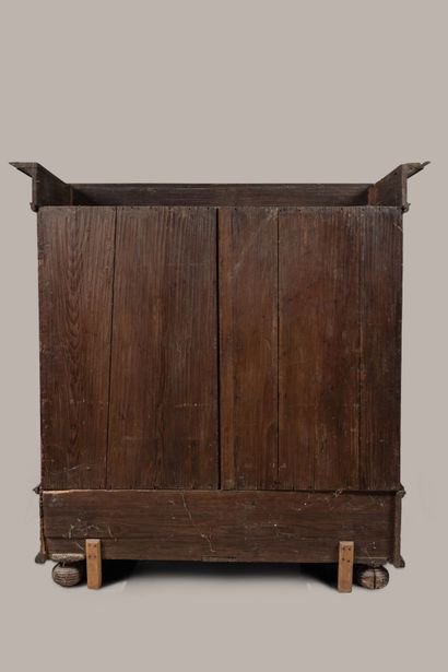 Importante ARMOIRE en bois naturel, bois...