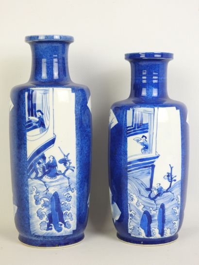 CHINE - Epoque KANGXI (1662 - 1722)
Deux...