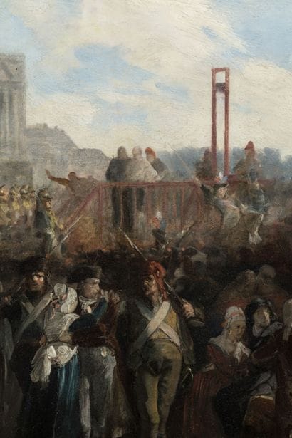 Joseph NAVLET (1821-1889) 
La condamnée....