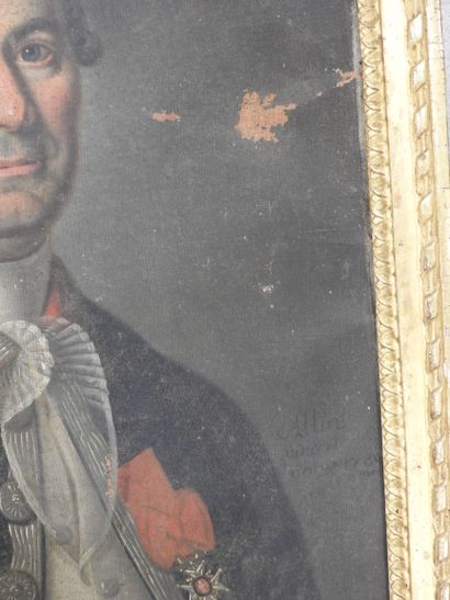 ALLIN (Active at the end of the 18th century)
Portrait...