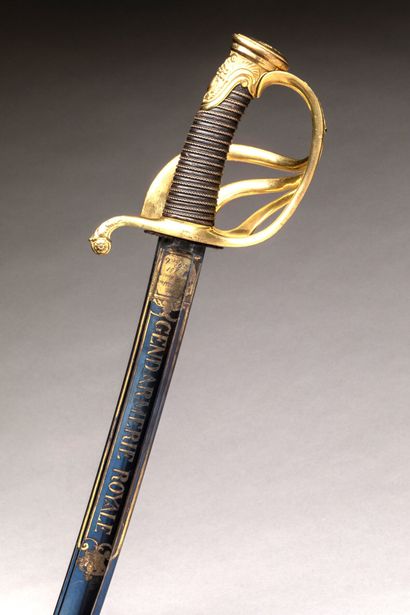 SABRE for a senior officer of the Royal Gendarmerie,...
