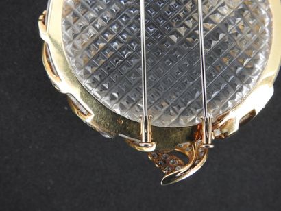 M. GERARD: Necklace in yellow gold 750 thousandths...