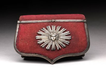 COFFRET DE GIBERNE de Garde-du-corps du Roi...