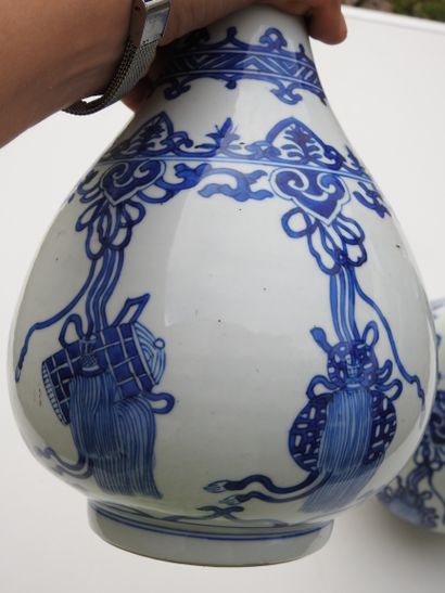 CHINE - Epoque KANGXI (1662 - 1722)
Paire...
