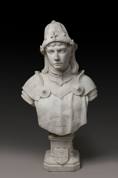 Adolphe MONY (1831-1909) : Buste de Jeanne...