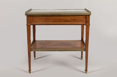 Wooden LIVING ROOM TABLE opening with a drawer...
