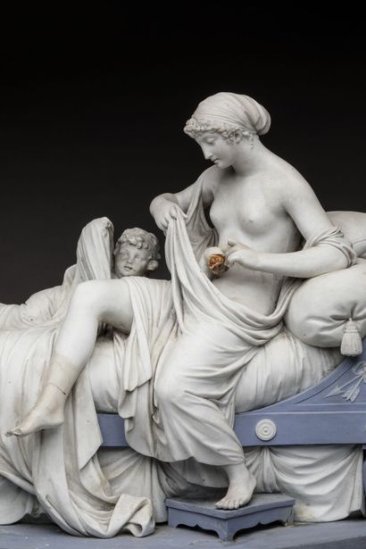 Simon-Louis BOIZOT (1743-1809) after 
L'Insomnie,...