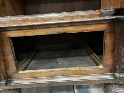 Importante ARMOIRE en bois naturel, bois...