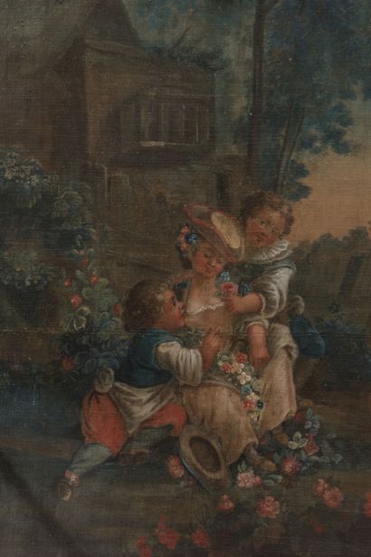Ecole FRANCAISE de la fin du XVIIIème siècle
Jeux...