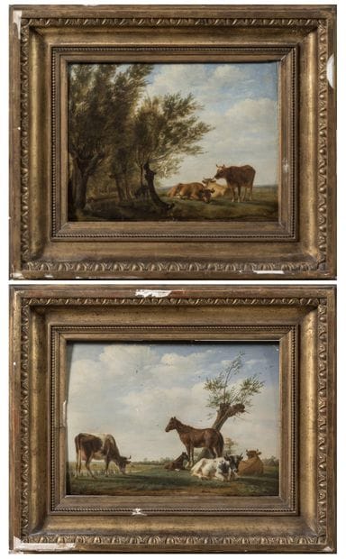 Jean Baptiste BERRÉ (1777-1838) : les vaches...