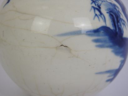 CHINE - Epoque KANGXI (1662 - 1722)
Vase...