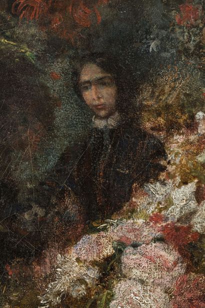 Félix ZIEM (1821-1911): Portrait of a Woman...