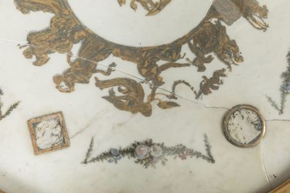 Chased-gilt bronze GUERIDON, the circular...