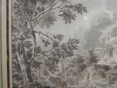 Dirk LANGENDYK (Rotterdam, 1748-1805): Scène...