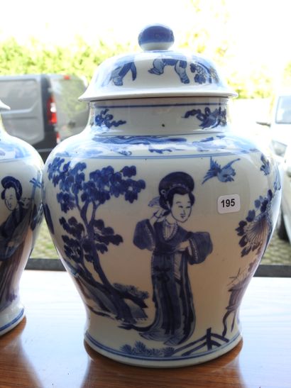 CHINE - Epoque KANGXI (1662 - 1722)
Paire...