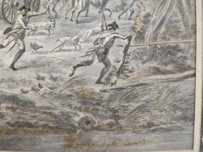 Dirk LANGENDYK (Rotterdam, 1748-1805): Scène...