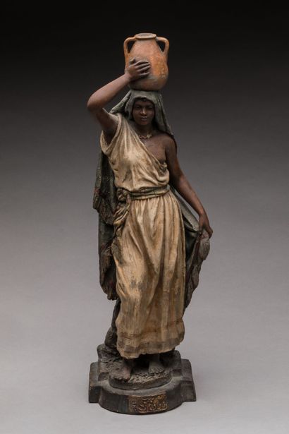 Friedrich GOLDSCHEIDER (1845-1897) : Nubienne...