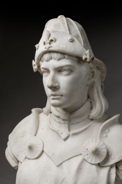 Adolphe MONY (1831-1909) : Buste de Jeanne...