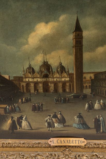 Ecole ITALIENNE du XIXème siècle suiveur...